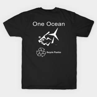 Recycle Plastics for the health of the Ocean T-Shirt